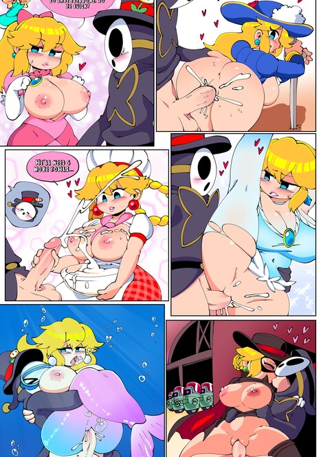 What An Adventure Huh Porn comic Cartoon porn comics on Super Mario