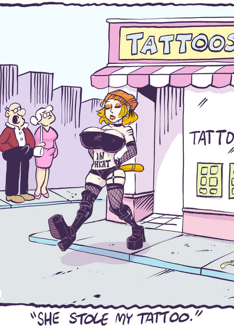 Funny adult humor Goth Bimbo Heathcliff Adult jokes and memes