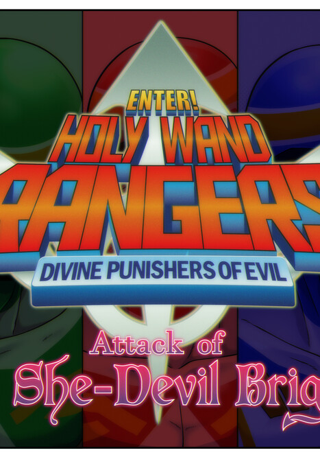 Enter! Holy Wand Rangers - Attack of Yhe She-Devil Brigade Porn comic Cartoon porn comics on Power Rangers