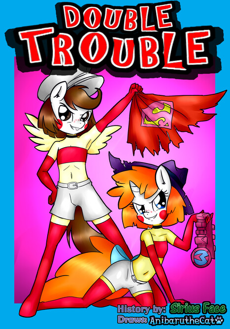 Double Trouble Porn comic Cartoon porn comics on My Little Pony: Anthro