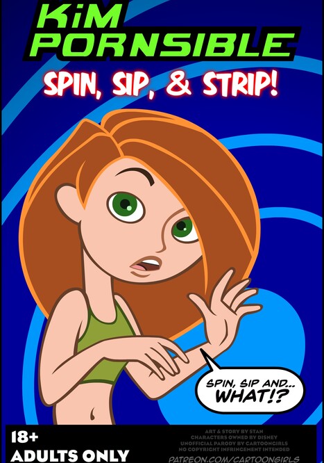 Kim Possible Spin, Sip &amp; Strip! Porn comic Cartoon porn comics on Kim Possible