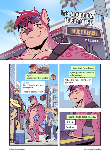 It&#039;s a Good Day to Go to the Nude Beach (Ongoing) Gay Porn comic Yaoi comics [node:field_com_section:entity:name]
