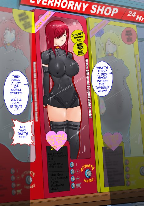 Sex Doll Erza Porn comic Cartoon porn comics on Trash