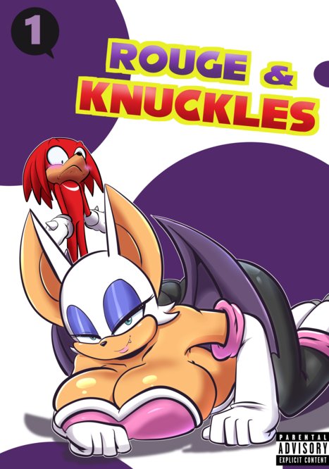 Rouge and Knuckles Hentai Comic! Porn comic Cartoon porn comics on Sonic the Hedgehog