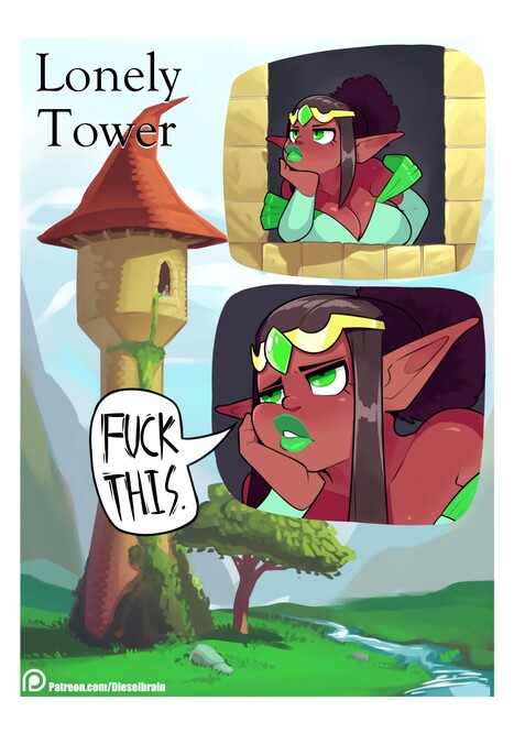Lonely Tower Porn comic Cartoon porn comics on Others