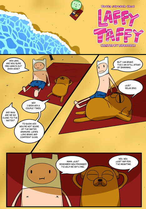 Gotta Stretch That Laffy Taffy Porn comic Cartoon porn comics on Adventure Time
