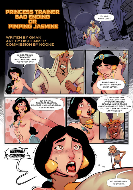 Pimping Jasmine Porn comic Cartoon porn comics on Aladdin