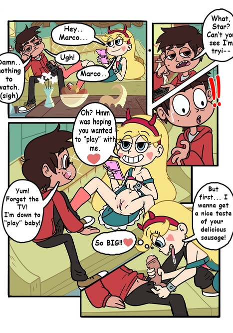 Vs. the Forces of Playtime Porn comic Cartoon porn comics on Star vs The Forces of Evil