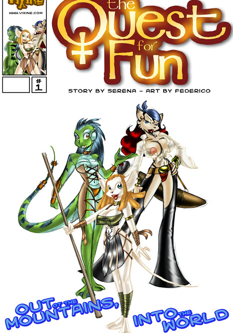 Quest For Fun 1 Porn comic Cartoon porn comics on Furry