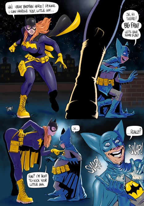 Bat Girl vs Bat Mite Porn comic Cartoon porn comics on DC Universe