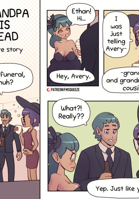 Grandpa is Dead- A Love Story Porn comic Cartoon porn comics on Others