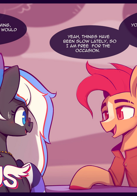 Guess It's Just Us Porn comic Cartoon porn comics on My Little Pony: Friendship is Magic