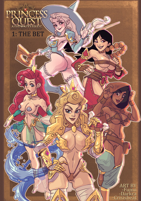 Princess Quest Adventures 1: The Bet Porn comic Cartoon porn comics on Crossovers