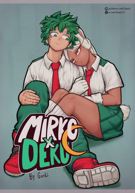 Mirko X Deku Porn comic Cartoon porn comics on My Hero Academia