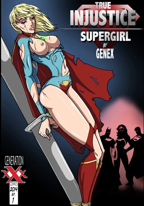 True Injustice - Supergirl Porn comic Cartoon porn comics on Trash