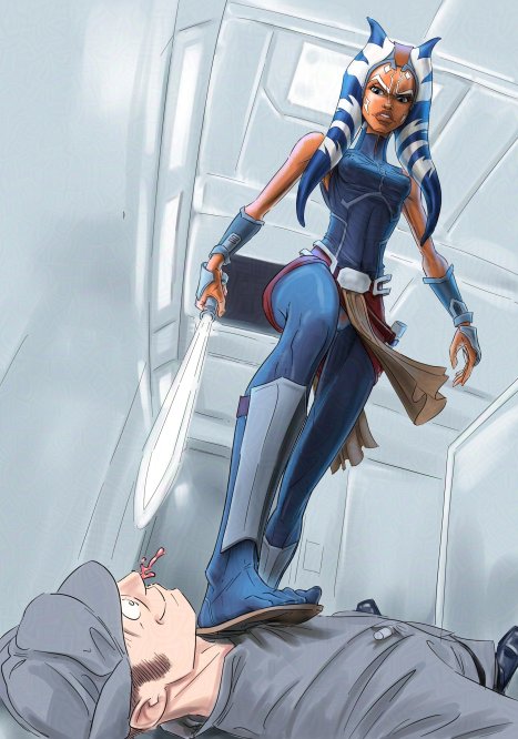 Soldier of Orange - An Ahsoka Story Porn comic Cartoon porn comics on Star Wars