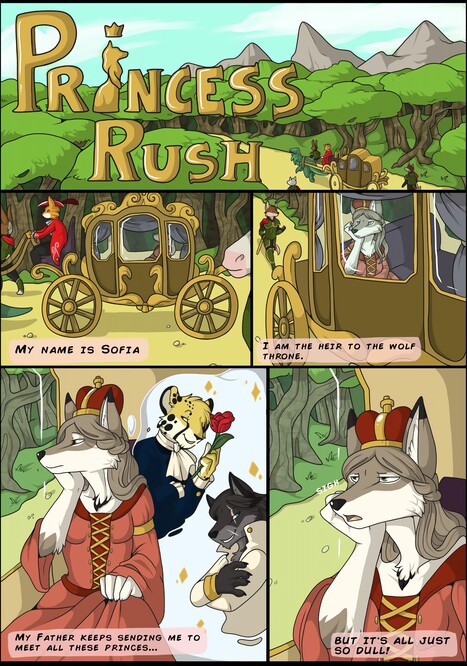 Princess Rush Porn comic Cartoon porn comics on Trash
