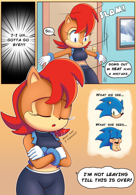 Sally in Season Porn comic Cartoon porn comics on Sonic the Hedgehog