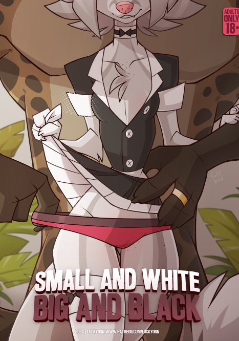 Small and White Big and Black Porn comic Cartoon porn comics on Furry