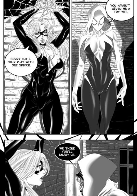 Felicia&#039;s Spider-Problem Porn comic Cartoon porn comics on Trash
