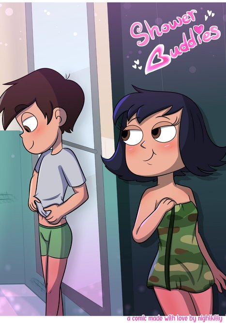 Shower Buddies Porn comic Cartoon porn comics on Star vs The Forces of Evil