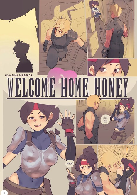 Welcome Home Honey Porn comic Cartoon porn comics on Final Fantasy