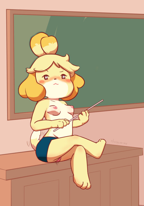 Oncen Time to Isabelle Porn comic Cartoon porn comics on Animal Crossing