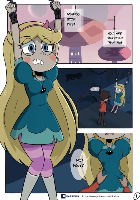 Chained Together Porn comic Cartoon porn comics on Star vs The Forces of Evil