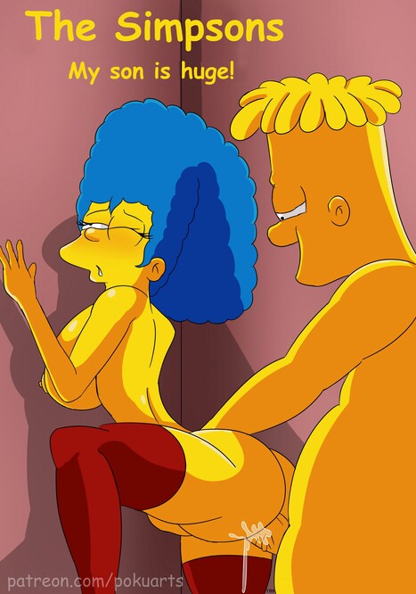 The Simpsons: My Son is Huge! Porn comic Cartoon porn comics on The Simpsons