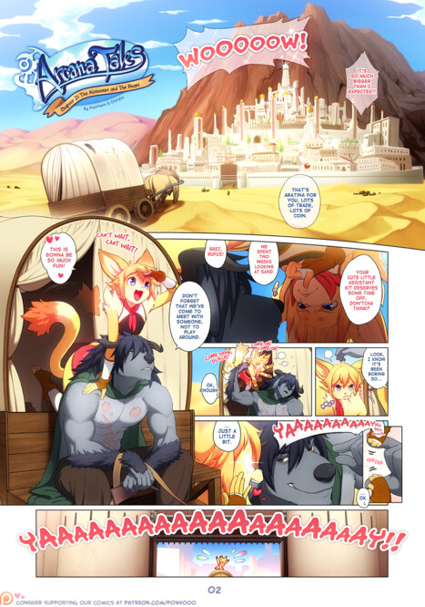 Arcana Tales Chapter 2: The Alchemist and The Beast Gay Porn comic Yaoi comics [node:field_com_section:entity:name]