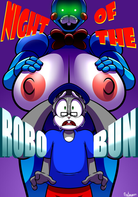 Night of the Robo Bun! Porn comic Cartoon porn comics on Five Nights at Freddys