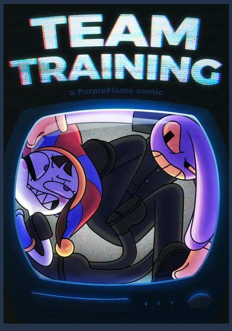 Team Training Porn comic Cartoon porn comics on The Amazing Digital Circus