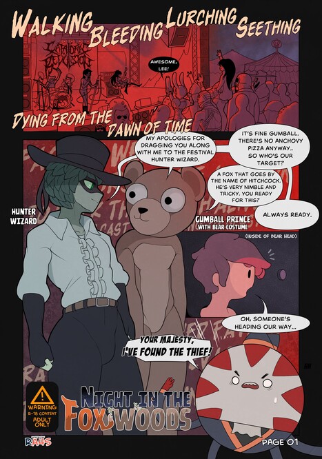 Night In The Fox Woods Gay Porn comic Yaoi comics [node:field_com_section:entity:name]