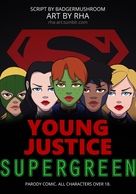 Young Justice- Supergreen Porn comic Cartoon porn comics on DC Universe