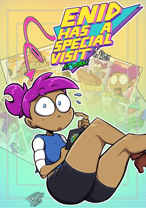 Enid has a Special Visit Porn comic Cartoon porn comics on OK K.O.! Let&#039;s Be Heroes