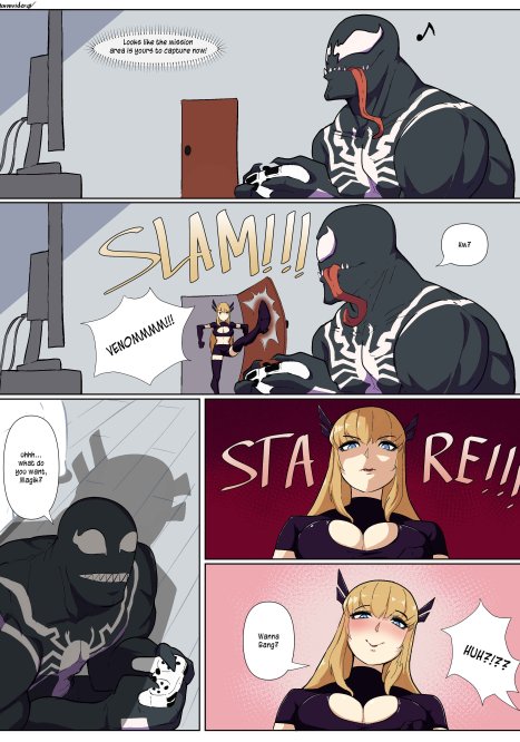 A little before work Porn comic Cartoon porn comics on Marvel