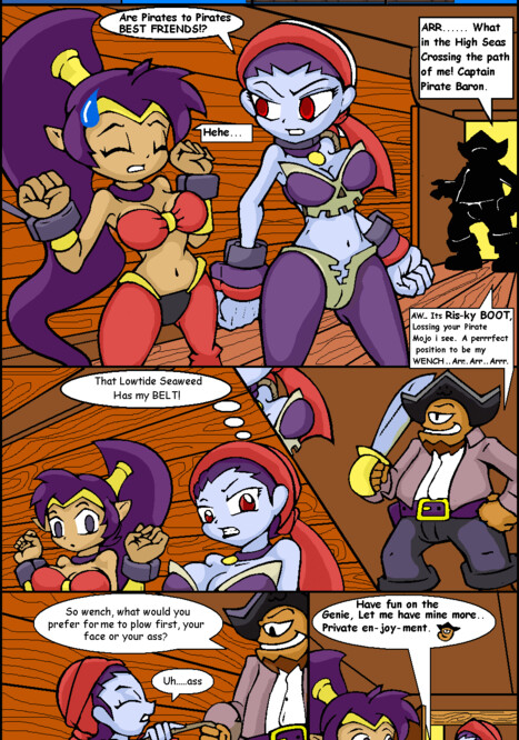 Shantae and the Pervert`s Curse Porn comic Cartoon porn comics on Shantae
