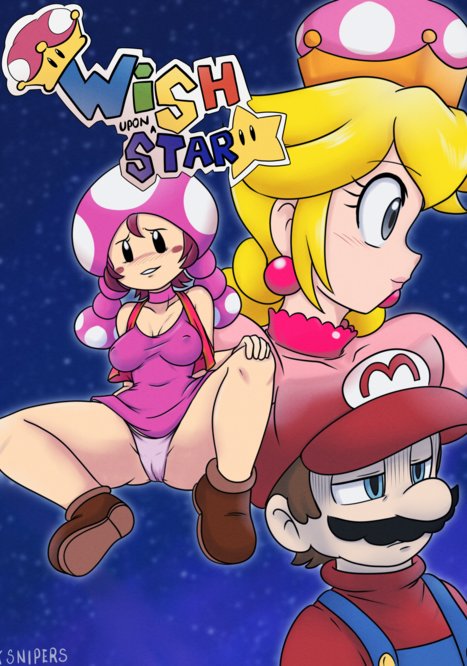 Wish upon a Star Porn comic Cartoon porn comics on Super Mario