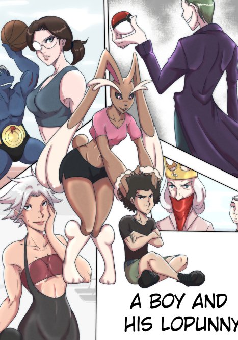 A Boy and his Lopunny Porn comic Cartoon porn comics on Pokemon
