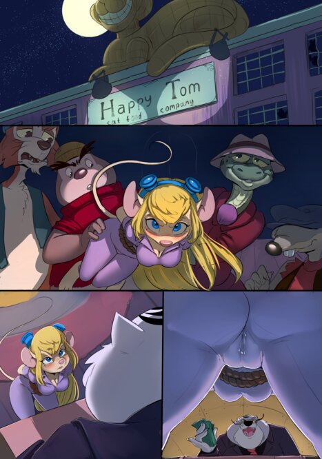 Gadget Adventure Porn comic Cartoon porn comics on Chip and Dale