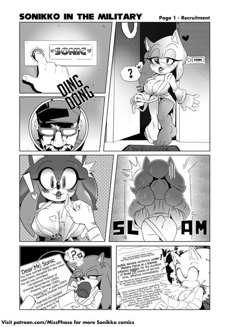 Porn comics Sonikko in the Military on Sonic the Hedgehog: Mini comics Sonikko in the Military Porn comic Cartoon porn comics on Sonic the Hedgehog: Mini comics