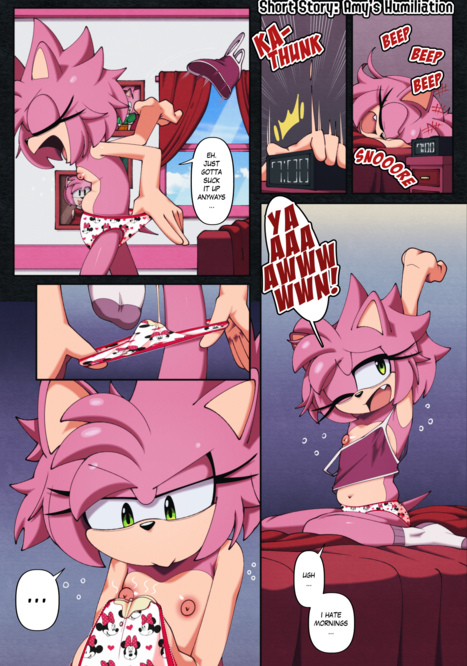 Amy's Humiliation Porn comic Cartoon porn comics on Sonic the Hedgehog