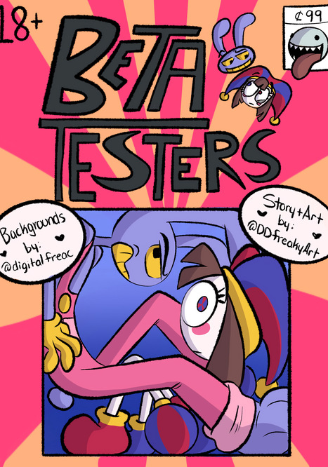 BETA TESTERS Porn comic Cartoon porn comics on The Amazing Digital Circus