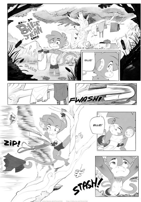 Billie Jean: 3 Porn comic Cartoon porn comics on Furry