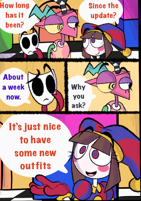 CAINES UPDATE Porn comic Cartoon porn comics on The Amazing Digital Circus