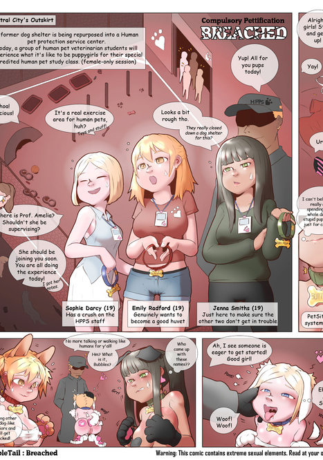 ComPet Breached Porn comic Cartoon porn comics on Others