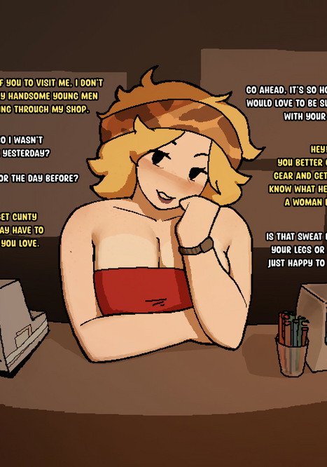 Convenience MILF Porn comic Cartoon porn comics on Others