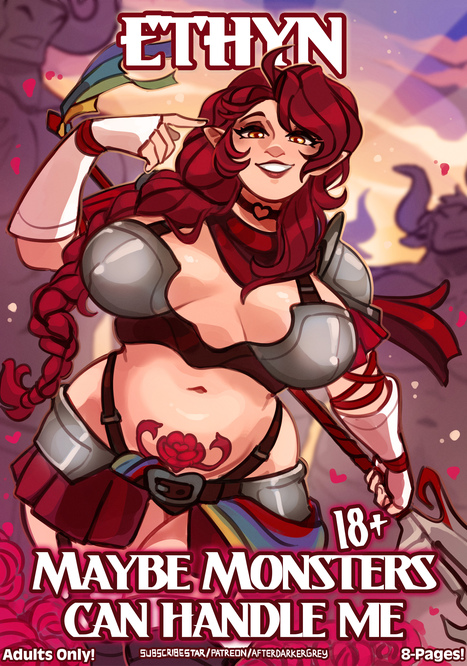 Ethyn - Maybe monsters can handle me Porn comic Cartoon porn comics on Others