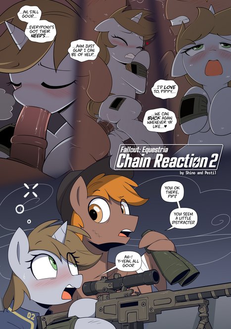 Fallout Equestria: Chain Reaction 2 Porn comic Cartoon porn comics on My Little Pony: Friendship is Magic