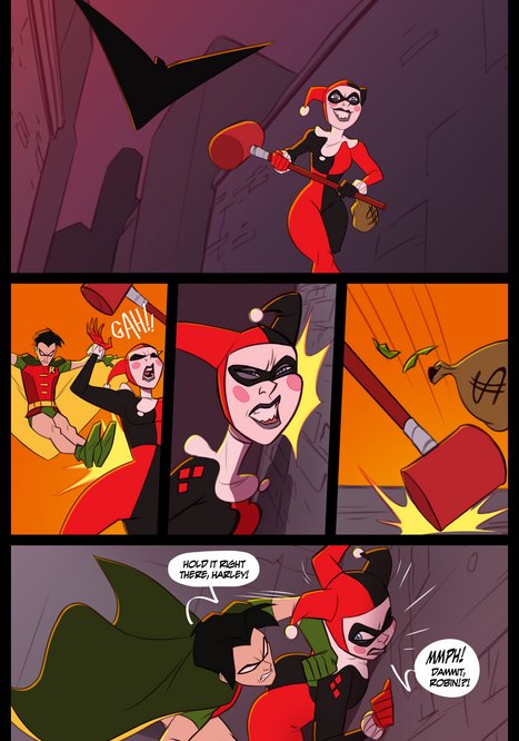 Harley Quinn &amp; Jason Todd Porn comic Cartoon porn comics on DC Universe